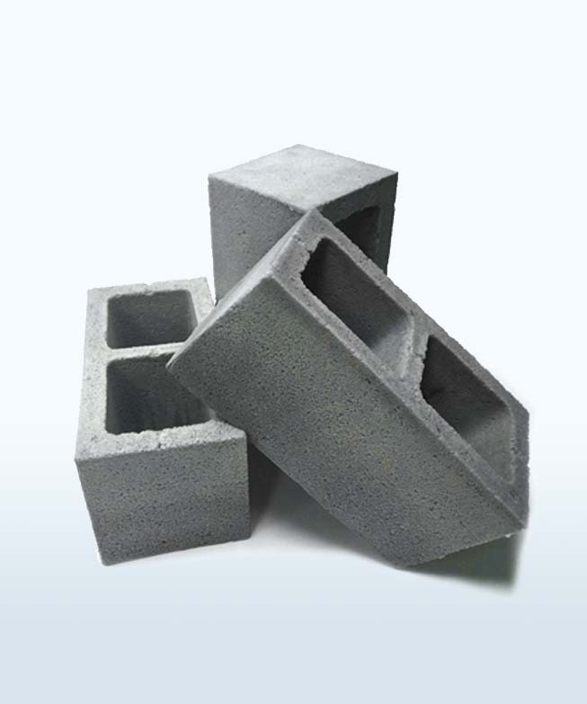 hollow cement block